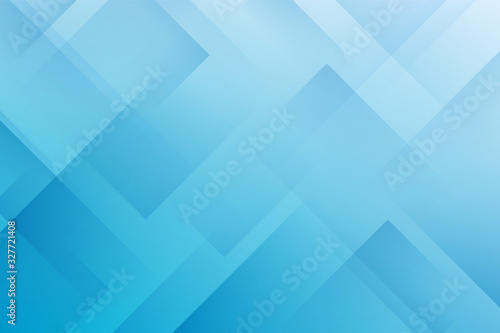 Abstract blue geometric background. Gradient blue elements vector backdrop.