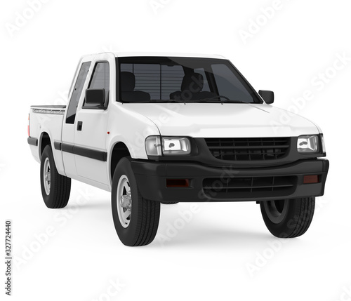 Pickup Truck Isolated