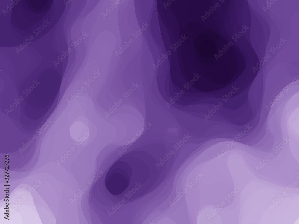Obraz premium Violet tone abstract layered contour