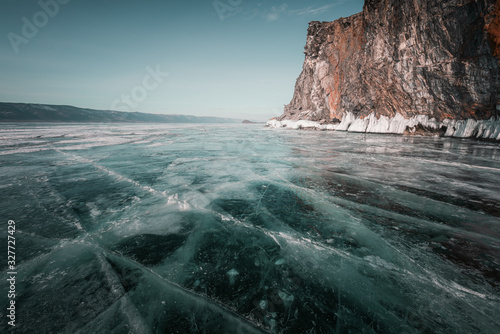 Lake Baikal, Russia, the world's largest freshwater lake, is located in Siberia and was declared a UNESCO world heritage site in 1996.
