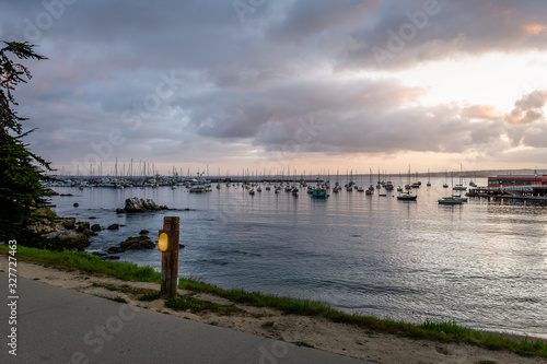 Old Fisherman s Wharf  Monterey Bay at Dawn