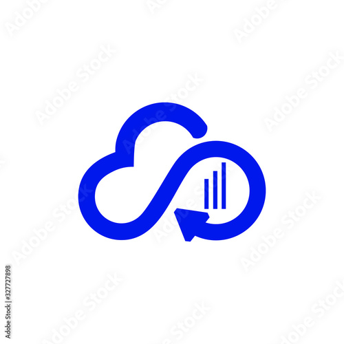 cloud logo template