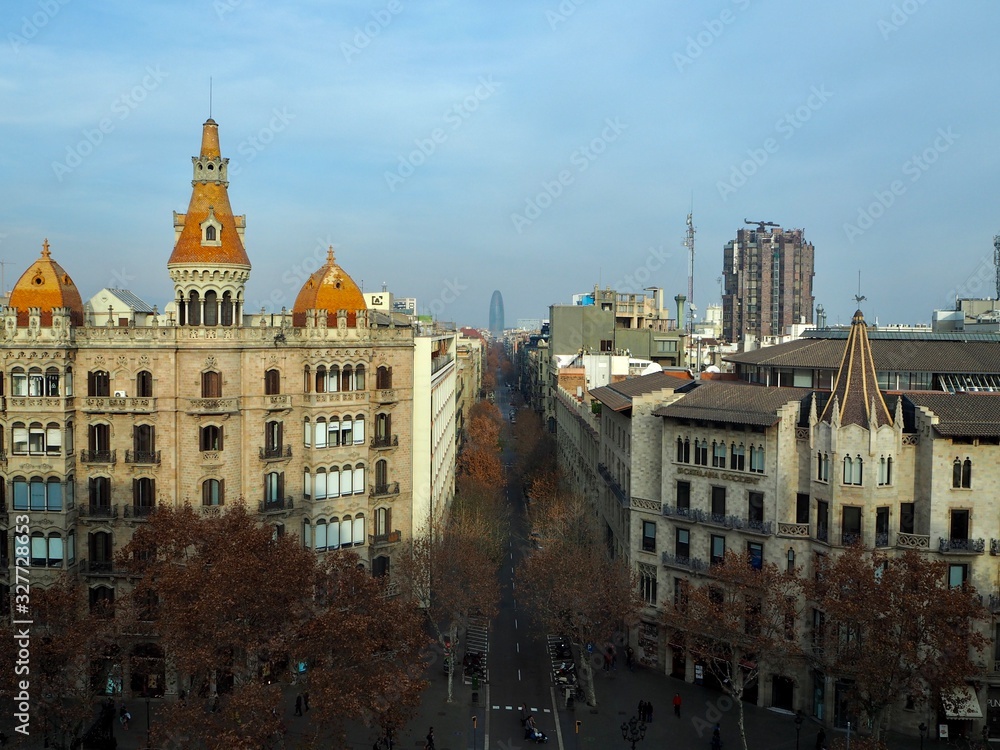 バルセロナの街並みーBALCERONA City View