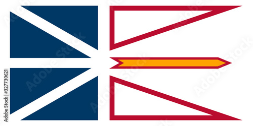 The Province Of Canada Newfoundland And Labrador Flag