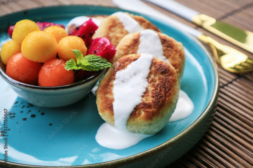 Vegan tofu cheese pancakes Vegan tofu cheese pancakes