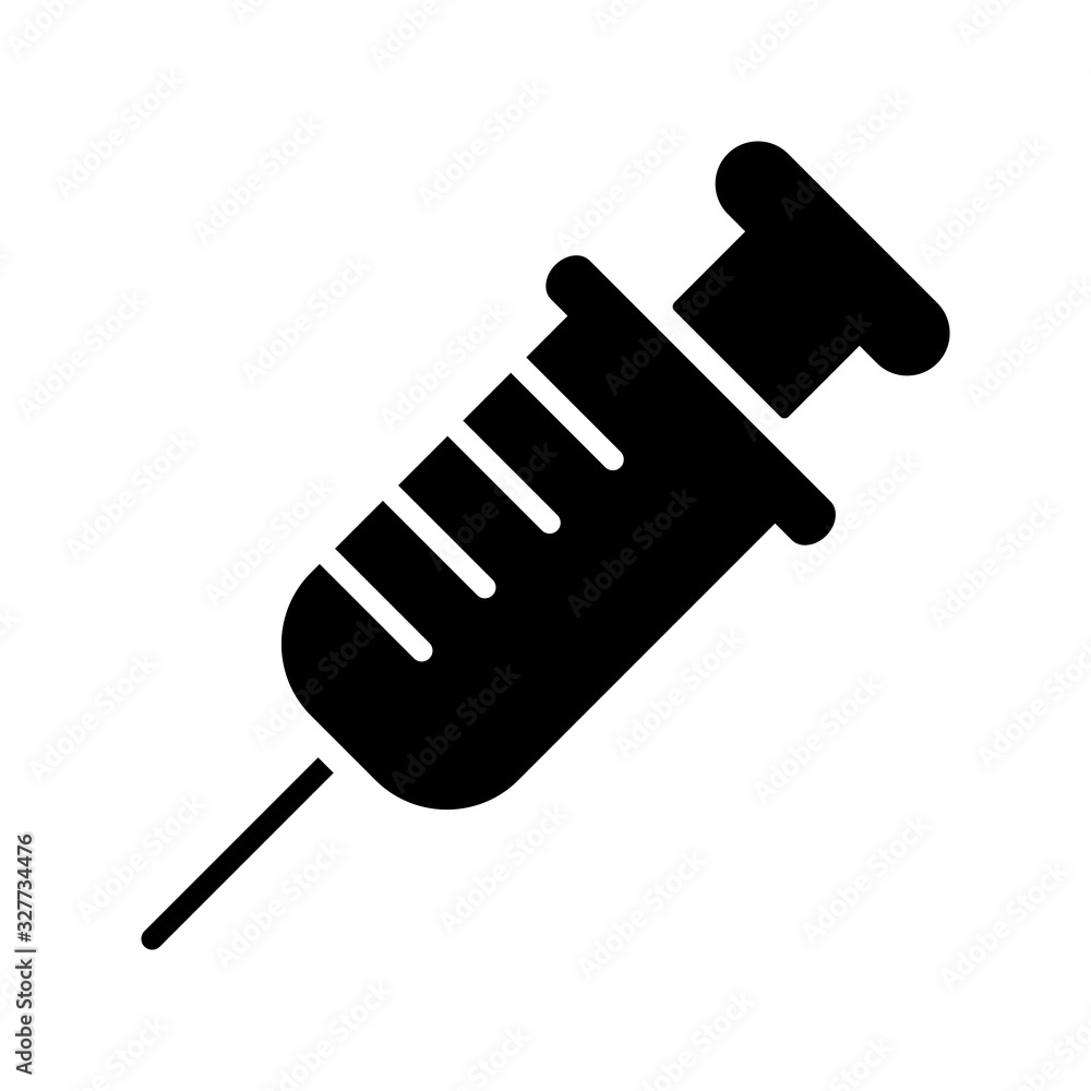 syringe icon vector template syringe icon vector template