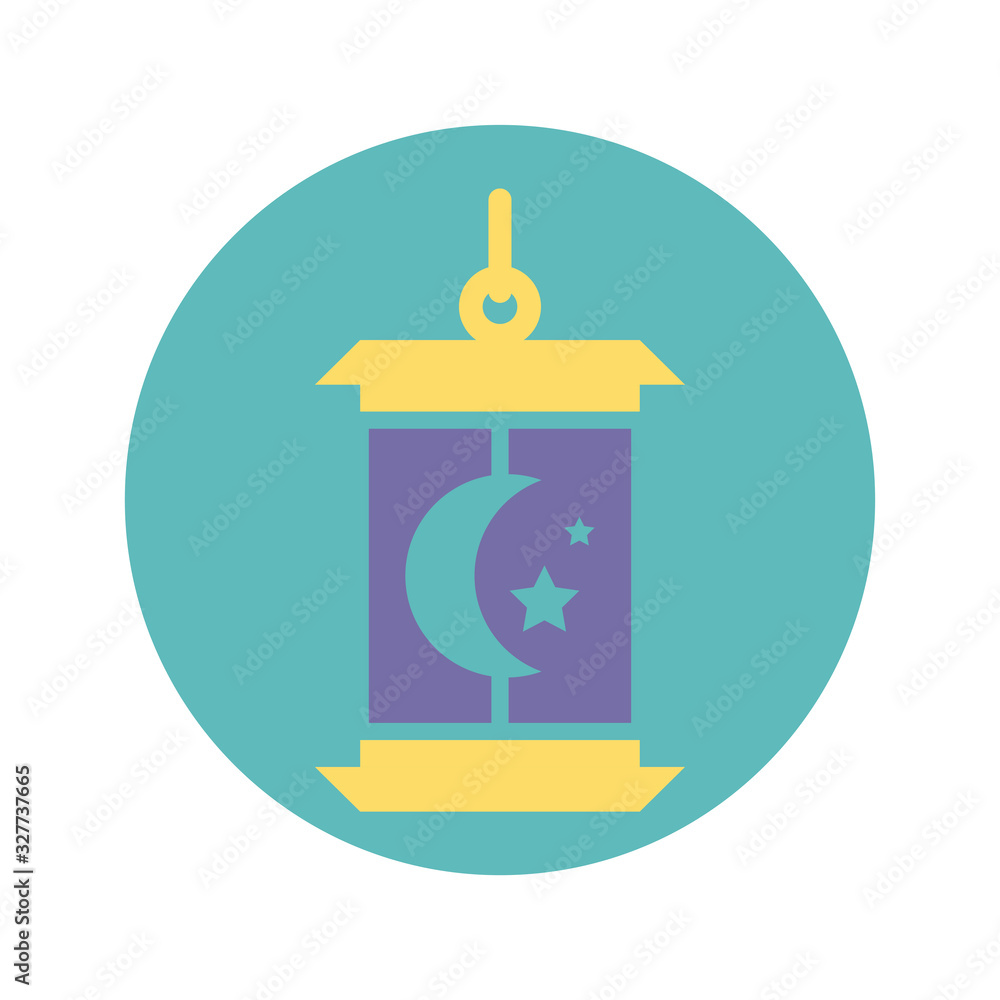 decorative lantern with moon and stars design, block style design decorative lantern with moon and stars design, block style design