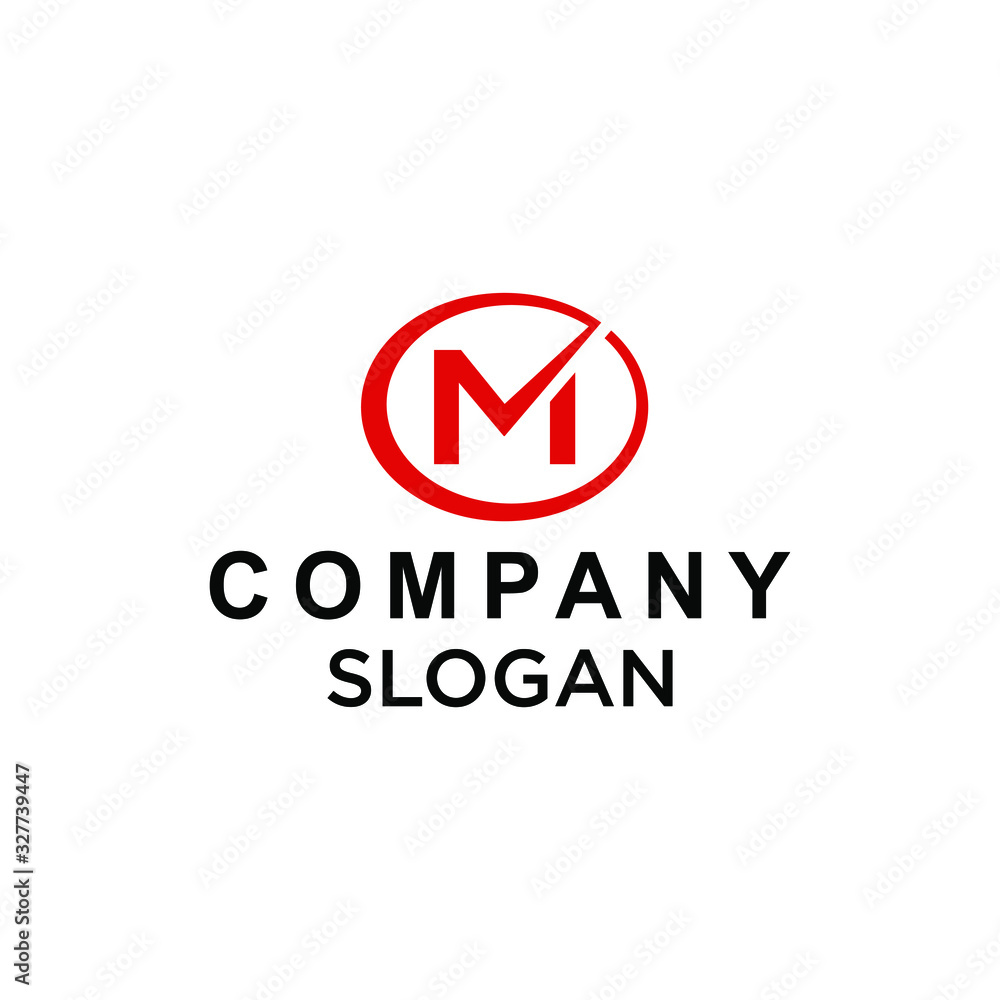 Initial M Check Logo. Modern Minimalist Circle Design Concept for Business and Technology Brand. Clean Vector Symbol with Abstract Monogram Style for Corporate Identity and Creative Company Use. Initial M Check Logo. Modern Minimalist Circle Design Concept for Business and Technology Brand. Clean Vector Symbol with Abstract Monogram Style for Corporate Identity and Creative Company Use.