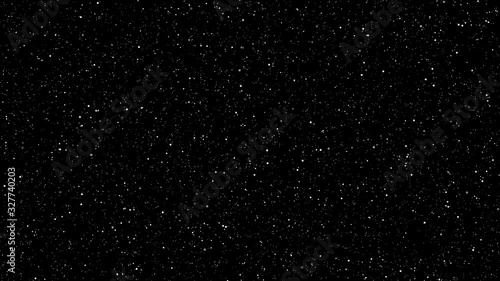 Seamless looping background of moving through the stars in the universe