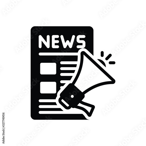 Black solid icon for release 