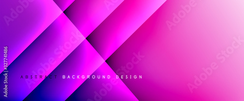 Trendy simple fluid color gradient abstract background with dynamic straight shadow line effect. Vector Illustration For Wallpaper, Banner, Background, Card, Book Illustration, landing page