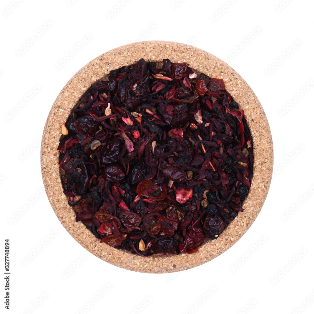 Loose tea Isolated on a white background. On coasters made of cork. Assortment concept for a tea shop, teahouse. Tea collection. Loose tea Isolated on a white background. On coasters made of cork. Assortment concept for a tea shop, teahouse. Tea collection.