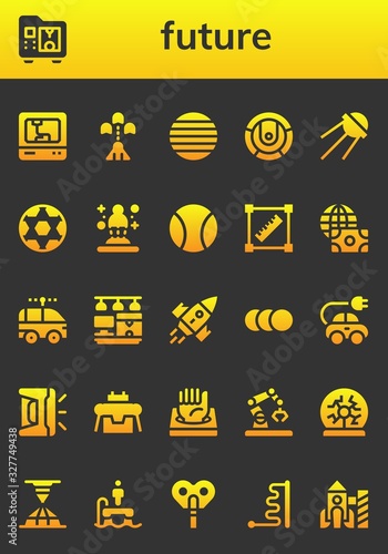 future icon set