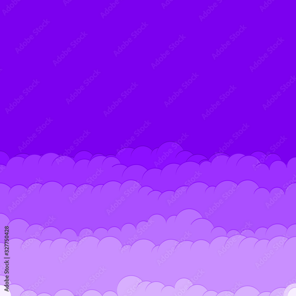Abstract Color Clouds Sky Generative Art background illustration Abstract Color Clouds Sky Generative Art background illustration