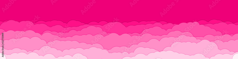 Abstract Color Clouds Sky Generative Art background illustration Abstract Color Clouds Sky Generative Art background illustration