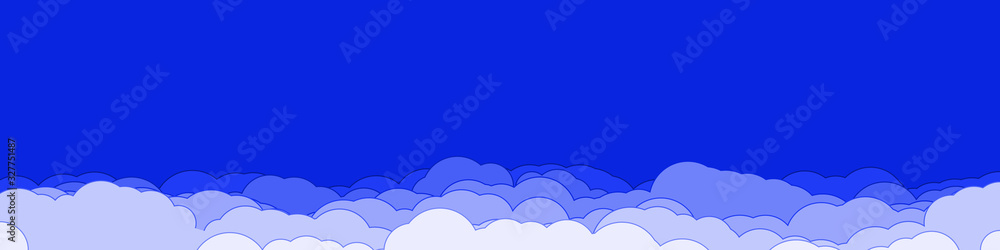 Abstract Color Clouds Sky Generative Art background illustration Abstract Color Clouds Sky Generative Art background illustration