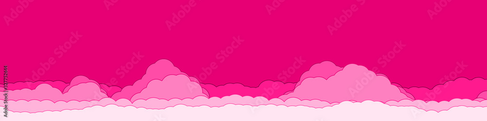 Abstract Color Clouds Sky Generative Art background illustration Abstract Color Clouds Sky Generative Art background illustration