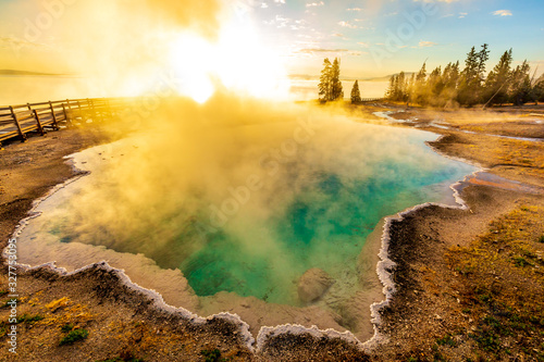 Black Pool in Yellowstone