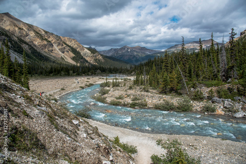 river in the mountains