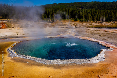 Crested Pool in Yellowstone
