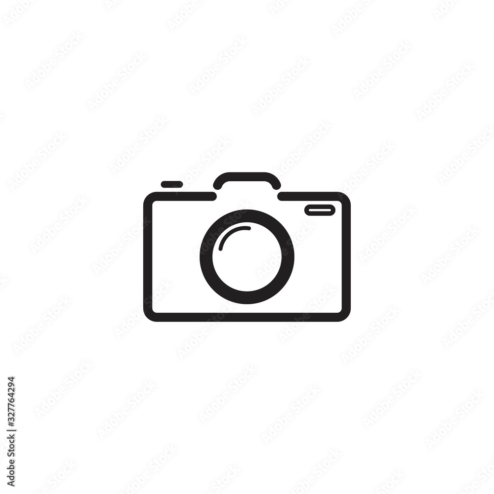 Camera icon vector