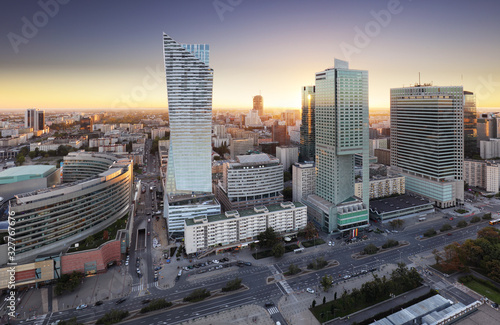 Poland, Warsaw sunset © TTstudio