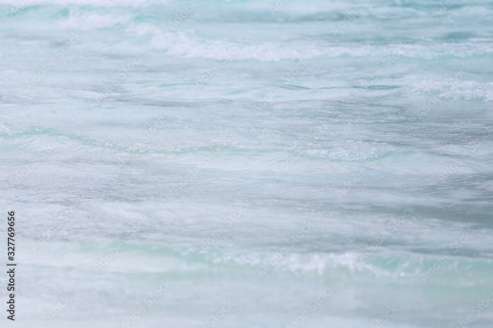 Obraz premium Wave of water in the pool.