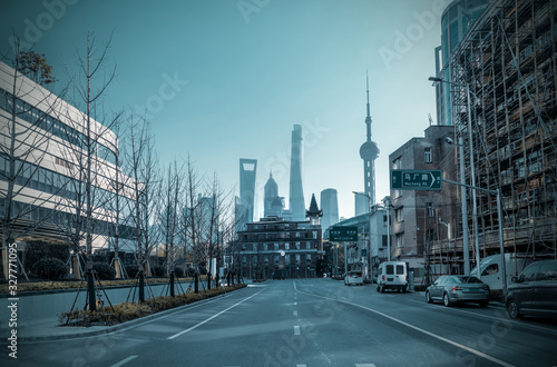 Photography Shanghai city landscape