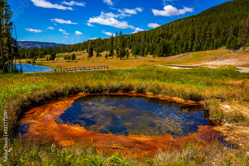 Terrace Spring in Yellowstone