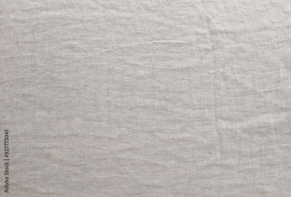 Pure washed linen cloth background. Natural washed linen fabric.. Pure washed linen cloth background. Natural washed linen fabric..