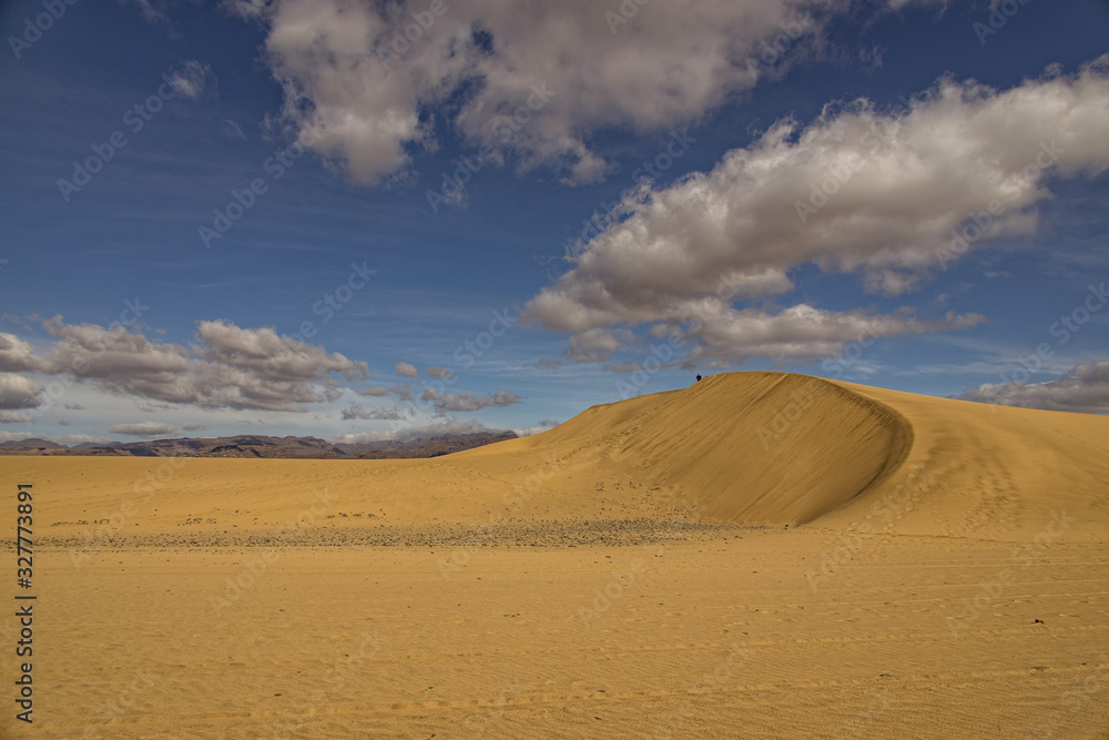 summer desert landscape on a warm sunny day from Maspalomas dunes on the Spanish island of Gran Canaria summer desert landscape on a warm sunny day from Maspalomas dunes on the Spanish island of Gran Canaria