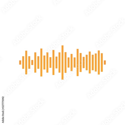 Sound waves vector illustration © indra23_anu