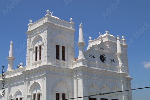 White building in Sri Lanka