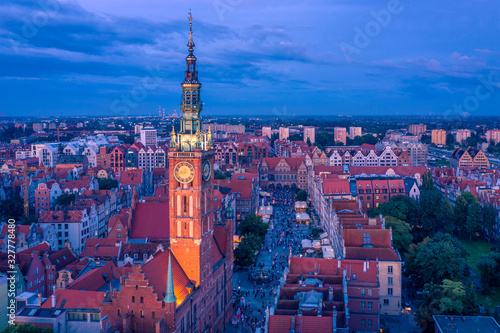 Gdańsk z lotu ptaka