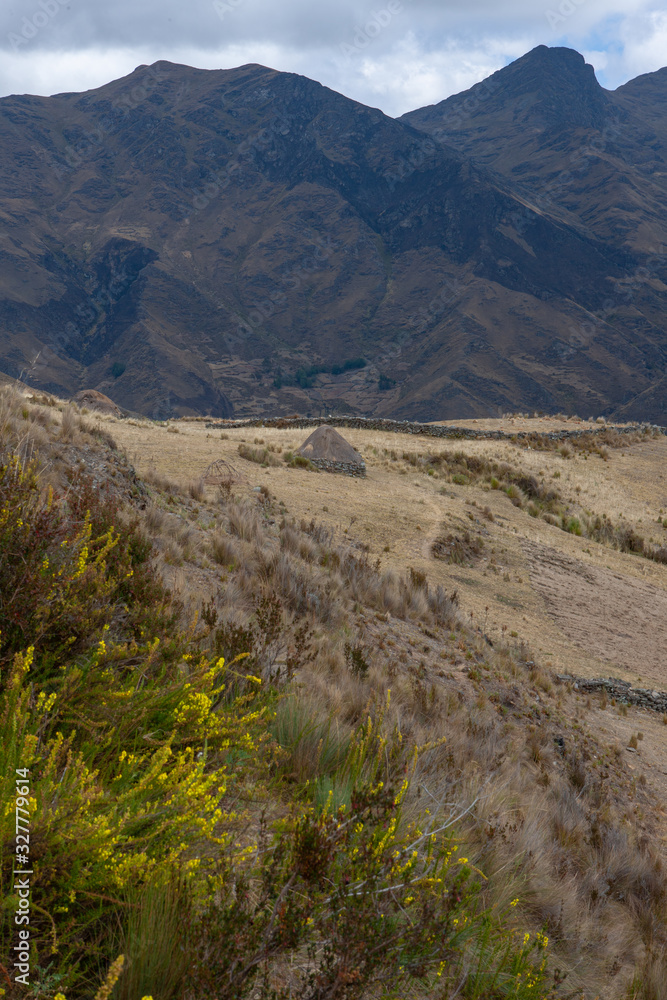 Mountains. Landscapes. Tantamayo. Peru. Andes. Huánuco Region, Huamalíes Province, Tantamayo District.