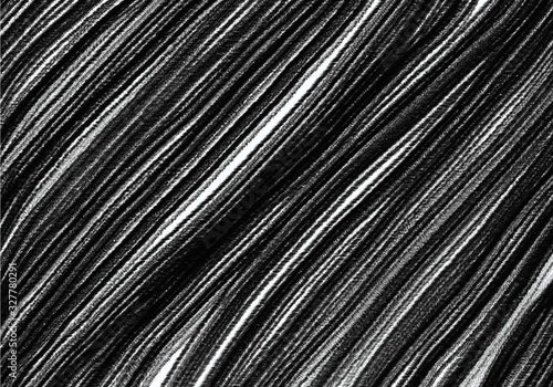 Seamless pattern line graphic image Black and white abstract hand drawn texture ink lines and stripes.