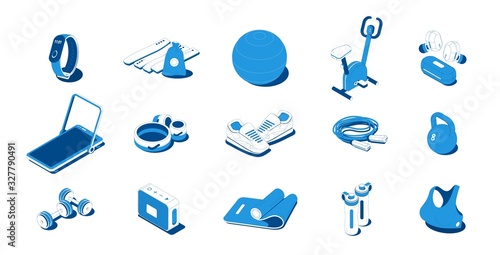 Home Sport Icons Set 