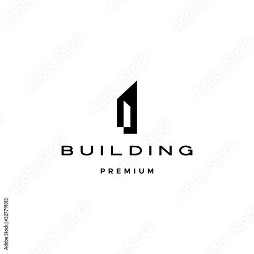 building logo vector icon illustration