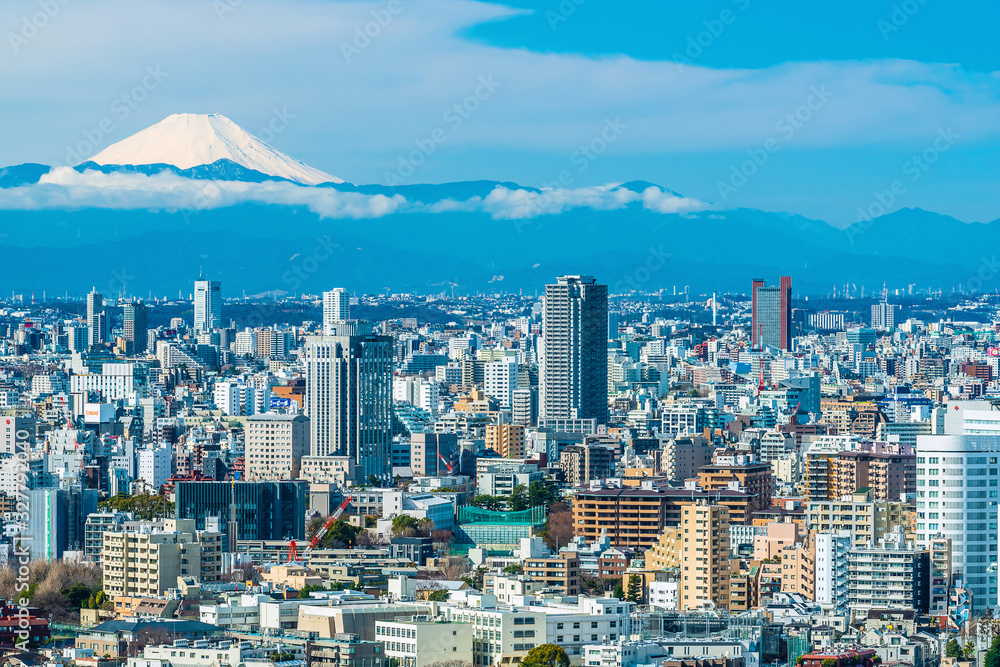 Fototapeta premium 東京の都市風景