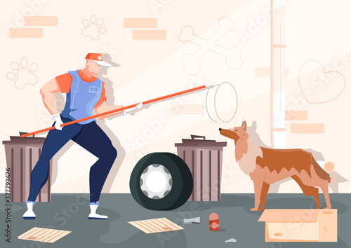 Catching Homeless Animals Composition