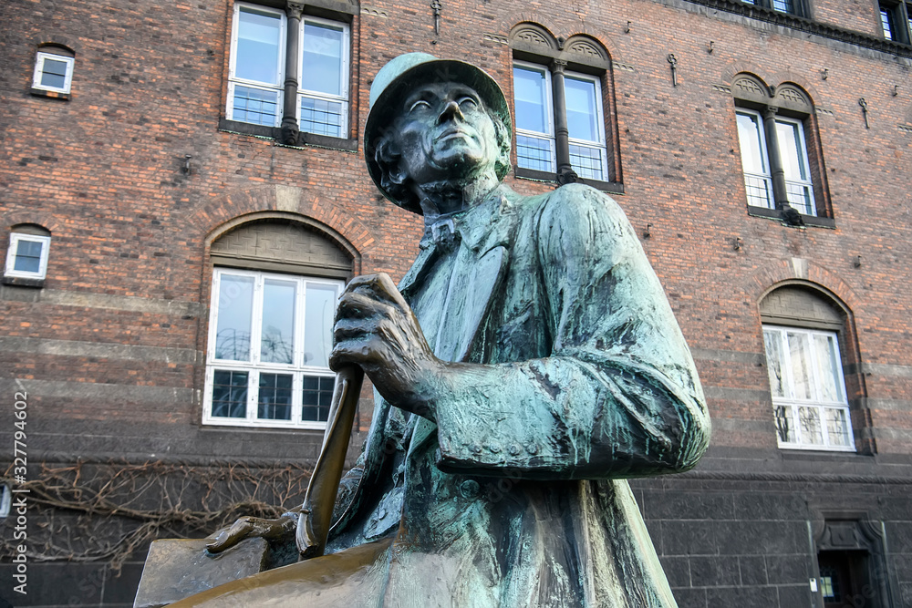 The Statue of H.C. Andersen at the City Square