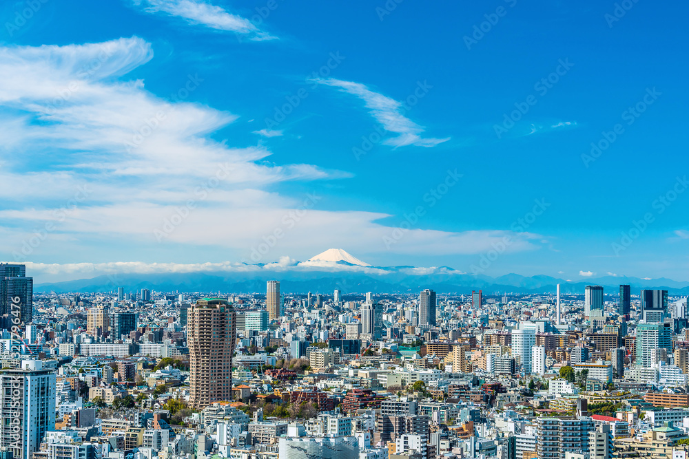 Obraz premium 東京の都市風景