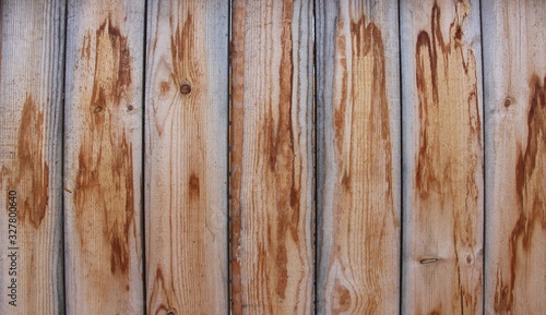 traces of stains from moisture on wooden boards © Skyliz