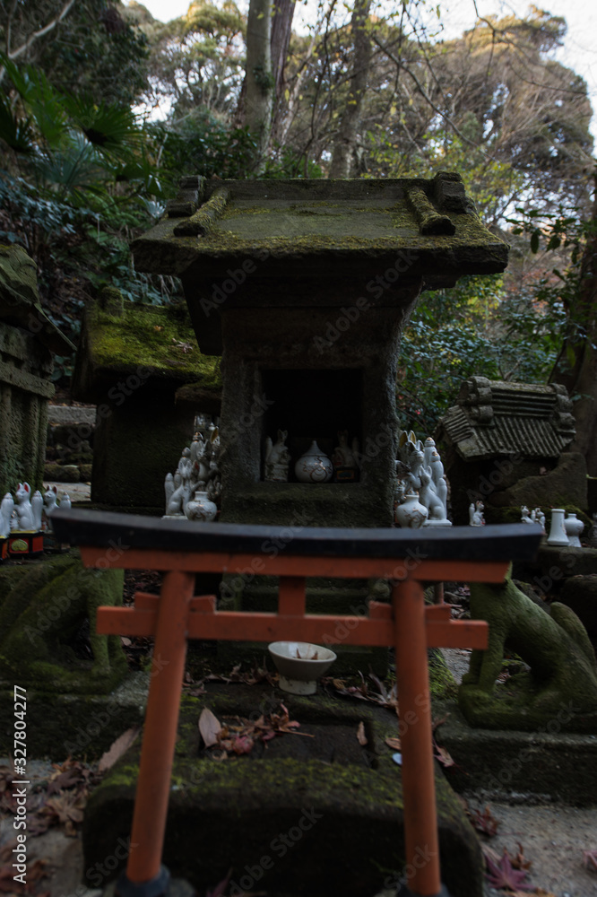 佐助稲荷神社 キツネ