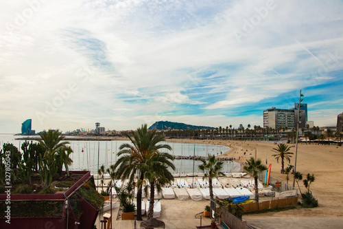 view of hotel in barcelona spain