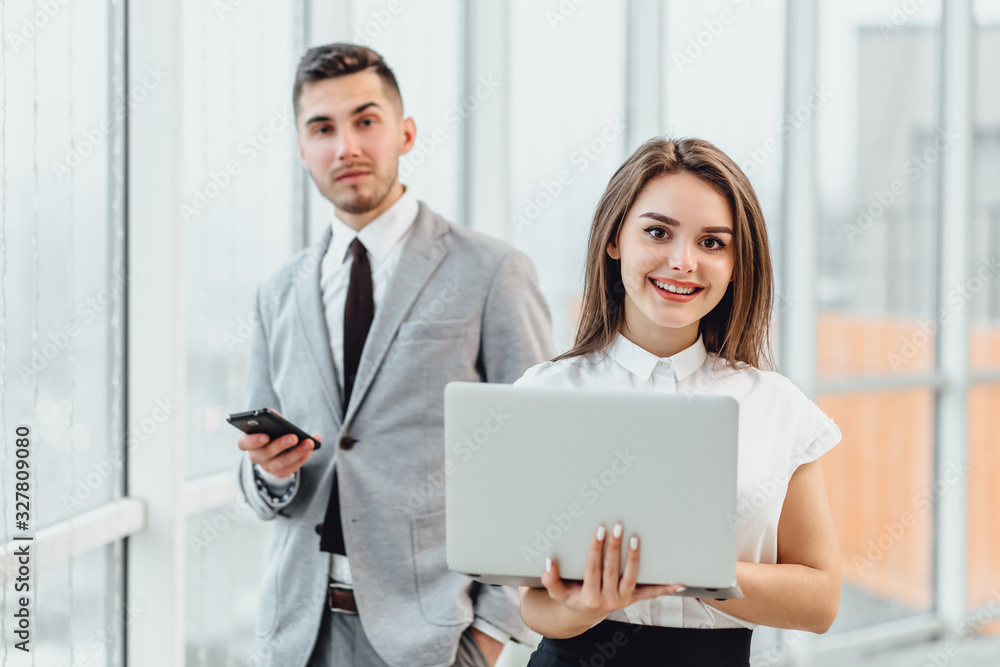 Teamwork concept. Business people enjoying work together, surfing online. Teamwork concept. Business people enjoying work together, surfing online.