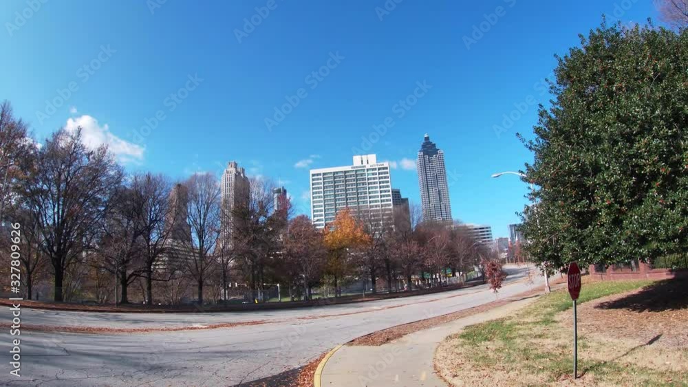 Atlanta Ga skyline from a distance Atlanta Ga skyline from a distance