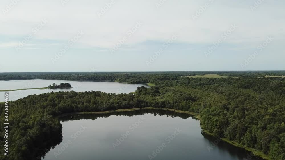 Wonderful landscape of Lake Budovest Wonderful landscape of Lake Budovest