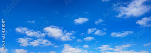 Bild auf Leinwand 綺麗な青空と白い雲