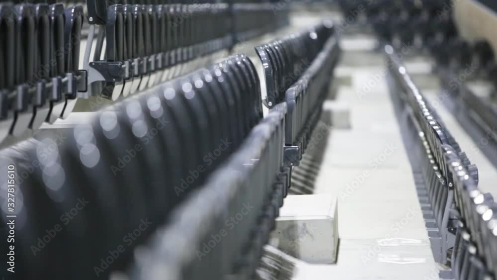 Empty Sports And Concert Hall Before Event. Seat Rows. Empty Sports And Concert Hall Before Event. Seat Rows.